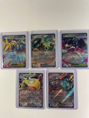5 Pokemon EX-Mega Skarmory, Cyclizar, Dudunsparce, Mega Mawile & Copperajah